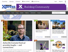 Tablet Screenshot of mountainx.com