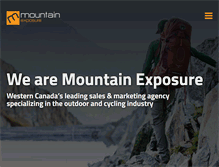 Tablet Screenshot of mountainx.ca
